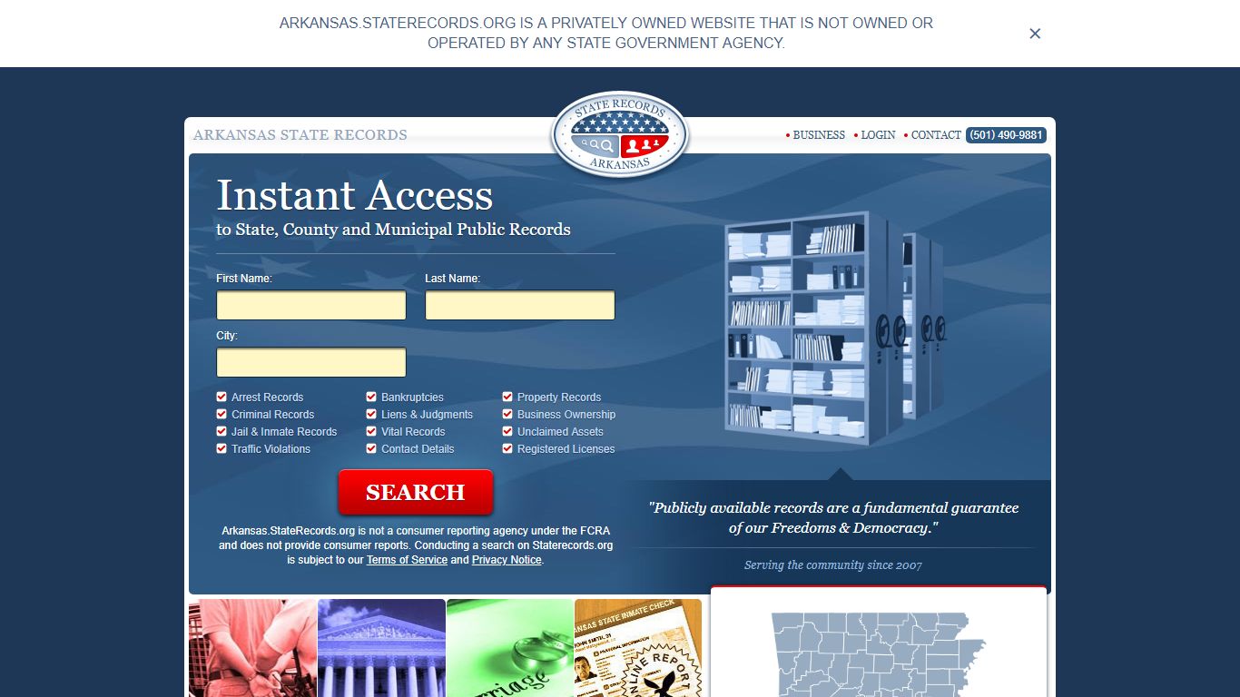 Jackson County Arrest, Court, and Public Records